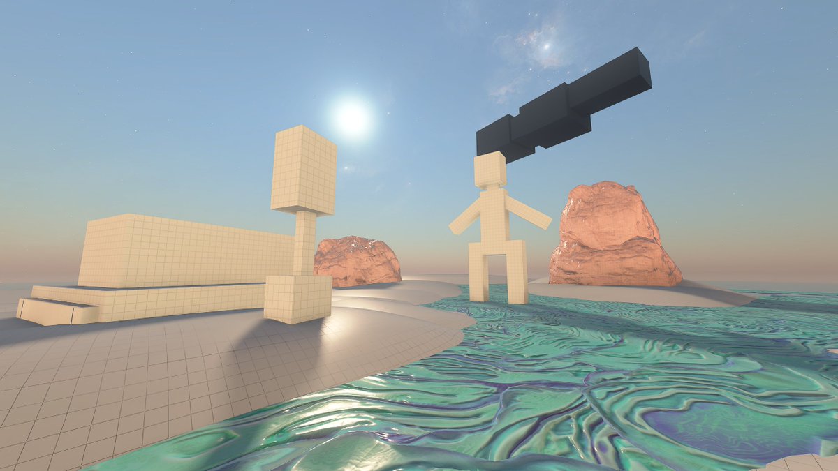 ZaddyHammer's tweet image. From block out to art! I wanted to make a quick Sci-fi environment in #forge this weekend. Heavily inspired by the show Scavengers Reign!
#HaloInfinite #EnvironmentalArt #Blockout