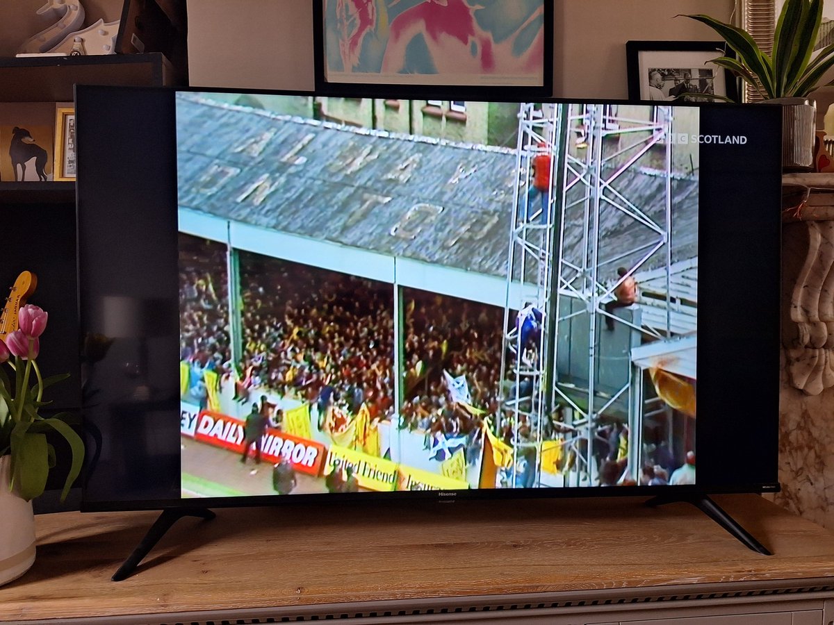 There's a cracking series on BBC Scotland called 'Icons of Football' - watched the John Robertson one last night and now the Joe Jordan one today where I thought "I recognise that place!". Delightful glimpse of the Vetch.