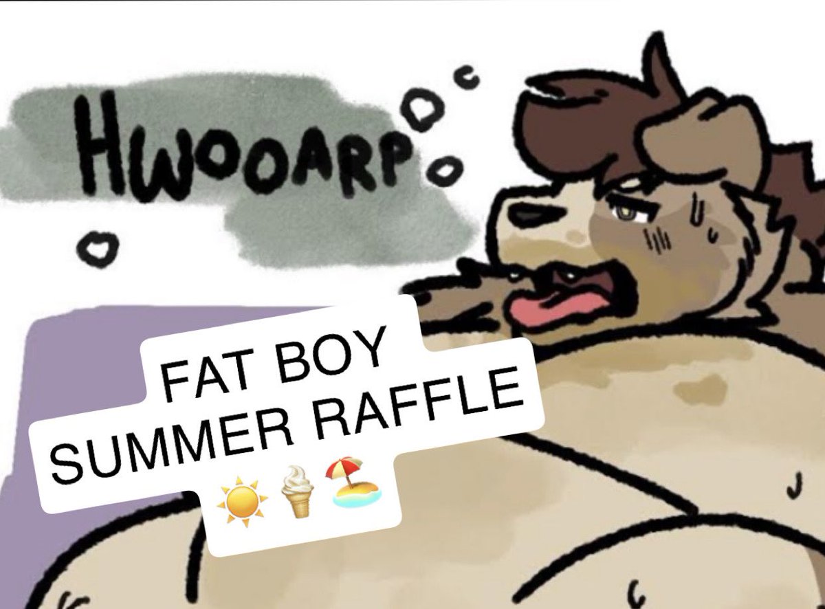 ☀️Nix’s FAT BOY SUMMER Raffle☀️

I’m gonna be hosting a raffle to kick off SUMMER! One winner will receive a 3.5k word writing piece with a summer theme! Here’s how to enter:

• Like ❤️
• Follow ➕
• RT ♻️
• Comment your fav summer treat🍦(optional)

Ends 6/21!