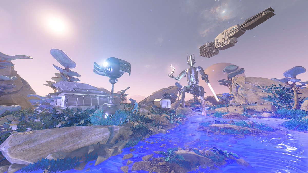 ZaddyHammer's tweet image. From block out to art! I wanted to make a quick Sci-fi environment in #forge this weekend. Heavily inspired by the show Scavengers Reign!
#HaloInfinite #EnvironmentalArt #Blockout