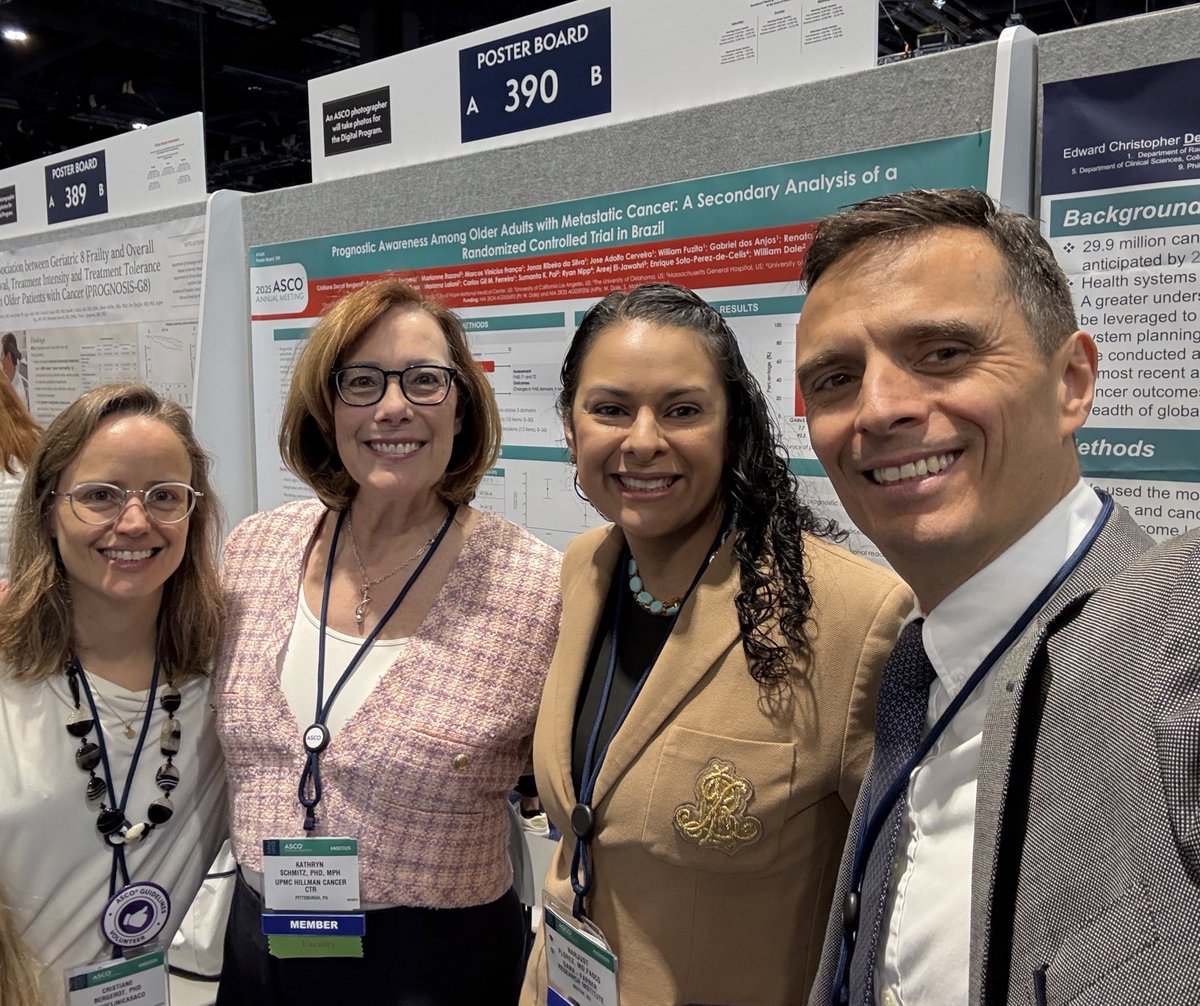 Cristiane D Bergerot (@crisbergerot) on Twitter photo Loved reconnecting with <a href="/NarjustFlorezMD/">Narjust Florez, MD, FASCO</a> and <a href="/fitaftercancer/">Dr Kathryn Schmitz</a> to celebrate <a href="/PauloBergerot/">Paulo G Bergerot</a>’s work in exercise oncology! 💪🏽🧬 Grateful for the collaboration and all we’re building together to support patients through science and movement. #ASCO25 Loved reconnecting with <a href="/NarjustFlorezMD/">Narjust Florez, MD, FASCO</a> and <a href="/fitaftercancer/">Dr Kathryn Schmitz</a> to celebrate <a href="/PauloBergerot/">Paulo G Bergerot</a>’s work in exercise oncology! 💪🏽🧬 Grateful for the collaboration and all we’re building together to support patients through science and movement. #ASCO25