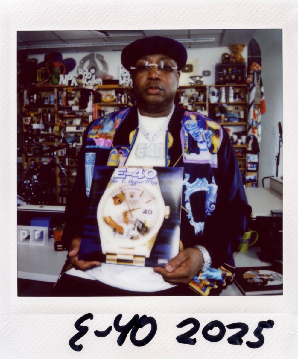 E-40's Tiny Desk concert comes out tomorrow