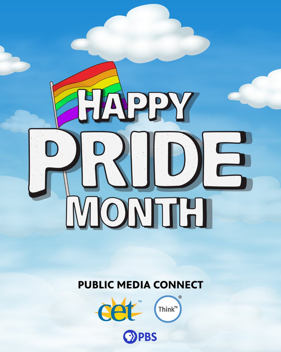 ThinkTV (@thinktv) on Twitter photo Happy Pride Month! 🌈 Happy Pride Month! 🌈