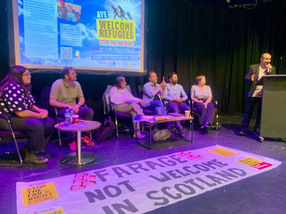 AfghanHRF (@afghanhrf) on Twitter photo We would like to say a big thank you to <a href="/SUTRScotland/">Stand Up to Racism - Scotland</a> for a very vital & successful āStop Reform Anti Racist Summit here in Glasgow.
The summit reinforced that in Scotland we are neighbours and not "strangers". The racists, fascists & the climate of hate will not divide us. We would like to say a big thank you to <a href="/SUTRScotland/">Stand Up to Racism - Scotland</a> for a very vital & successful āStop Reform Anti Racist Summit here in Glasgow.
The summit reinforced that in Scotland we are neighbours and not "strangers". The racists, fascists & the climate of hate will not divide us.