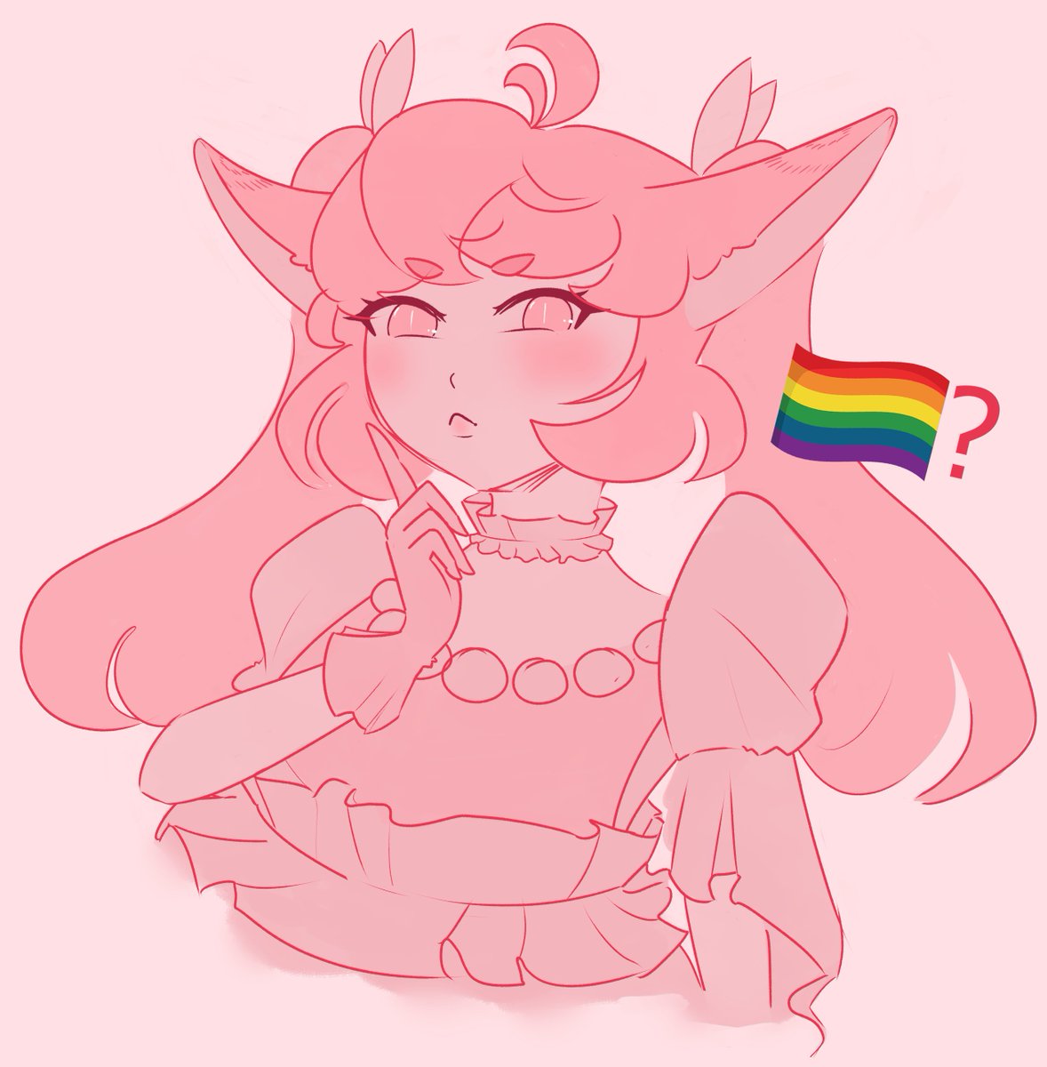 MachaMallow_'s tweet image. Happy Pride Month! 🌈💗