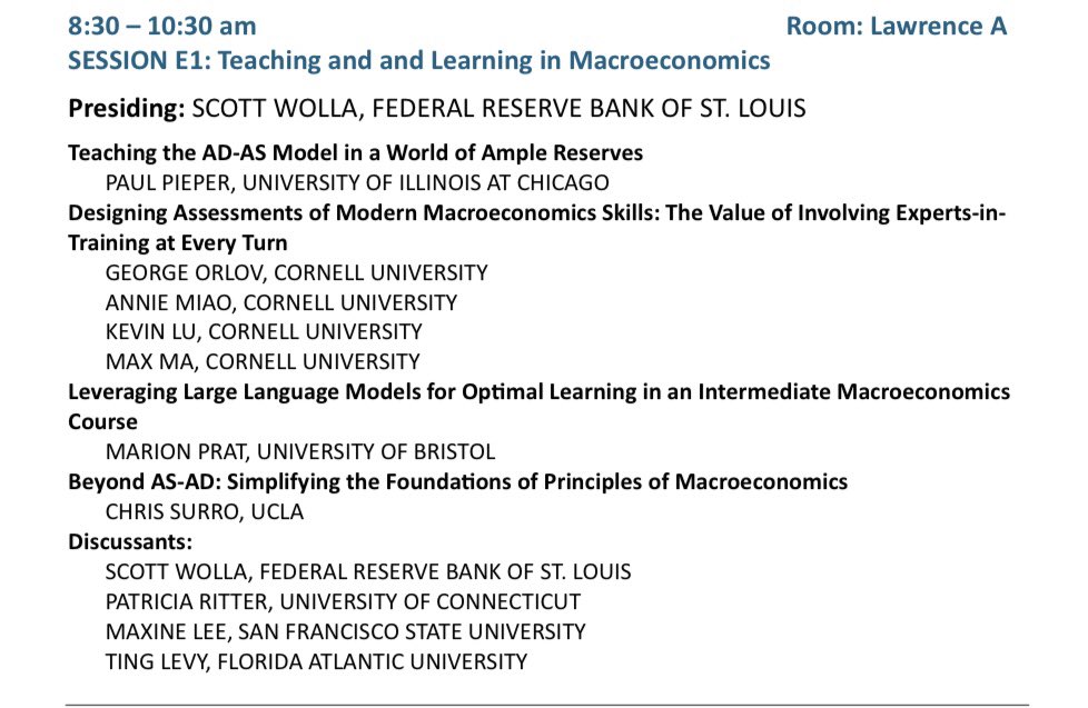 scwolla's tweet image. Had a great time at #CTREE2025 hanging out with dedicated, creative econ educators. Loved sharing ideas and presenting on the Literacy-Targeted approach to teaching economics. Big thanks to everyone who made it such a fun and inspiring few days! #TeachingEcon #EconEd