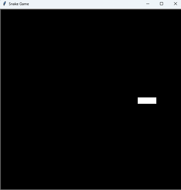 MikeSloanCreate's tweet photo. 📚 Day 20 of #100DaysOfCode:
Day 1 of 2 recreating the classic Snake game
✅ Built snake body
✅ Implemented movement &amp; controls

Phase 1 of Nokia 3310 tribute complete

Missing: satisfying keypad clicks.

#Python #GameDev https://t.co/TLDPI3yE9U