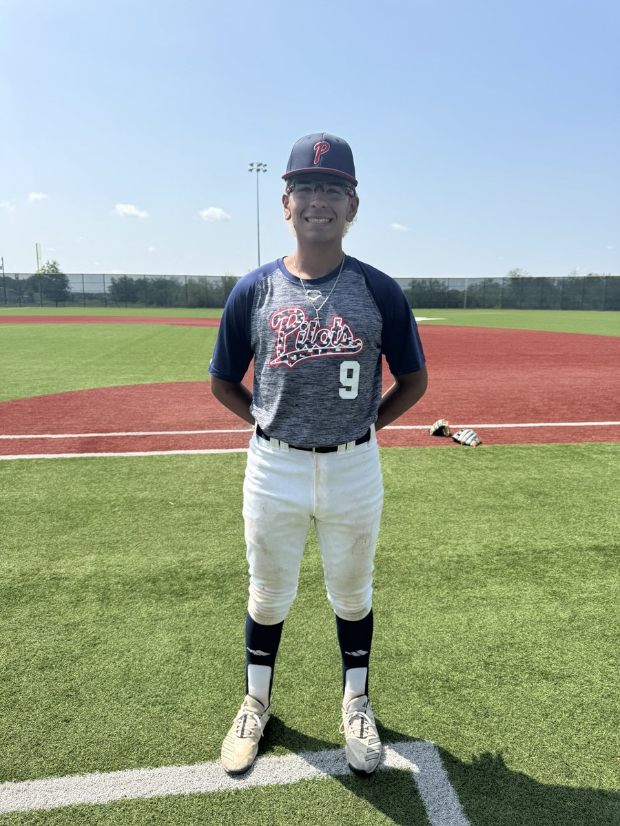 Game 1 at Marion HS 
TX Pilots - 5 
USG - 2 

Our PoG is Brian Cardenas (Floresville 2025) 

Cardenas- 3-3 2 RBIs / 5 IP 8 Ks 3 H 🔥