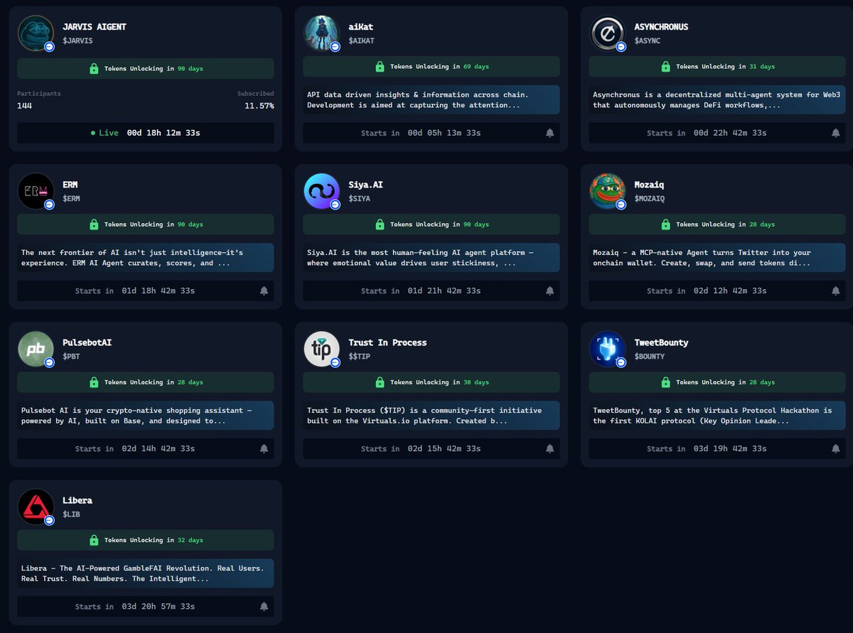 Zolboo.lvl🆙 (@zolboonft) on Twitter photo Not sure why people keep posting about jeeting and still acting hyped 😂
Feels like zero research is being done on upcoming gems…
Next week on <a href="/virtuals_io/">Virtuals Protocol</a> is loaded with serious launches:
🔹 <a href="/Asynchronus_ai/">Asynchronus</a> $ASYNC
Decentralized AI architecture with sub-agents & MCPs.
Backed Not sure why people keep posting about jeeting and still acting hyped 😂
Feels like zero research is being done on upcoming gems…
Next week on <a href="/virtuals_io/">Virtuals Protocol</a> is loaded with serious launches:
🔹 <a href="/Asynchronus_ai/">Asynchronus</a> $ASYNC
Decentralized AI architecture with sub-agents & MCPs.
Backed