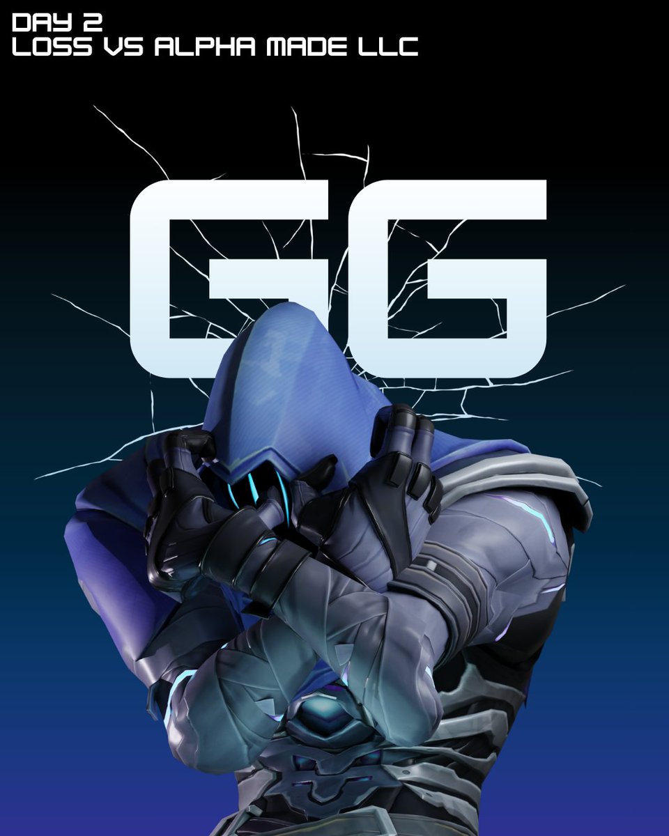 Day 2 over. GG's to everyone. We will return next weekend stronger.
0-2 vs <a href="/AlphaFLy_TV/">AlphaFly</a> LLC