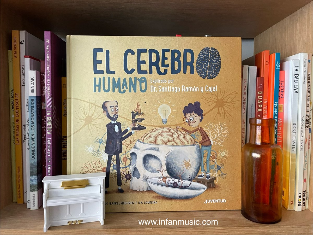 Nuestro apoyo a creación del Museo Cajal « un grito por el Museo Cajal y continuamos leyendo 

📘Libro ilustrado ¡Viva Cajal! 🔬infanmusic.com/educacion/expe…

📙El Cerebro Humano. 🧠 Explicado por Dr. Santiago Ramón y Cajal infanmusic.com/educacion/expe…