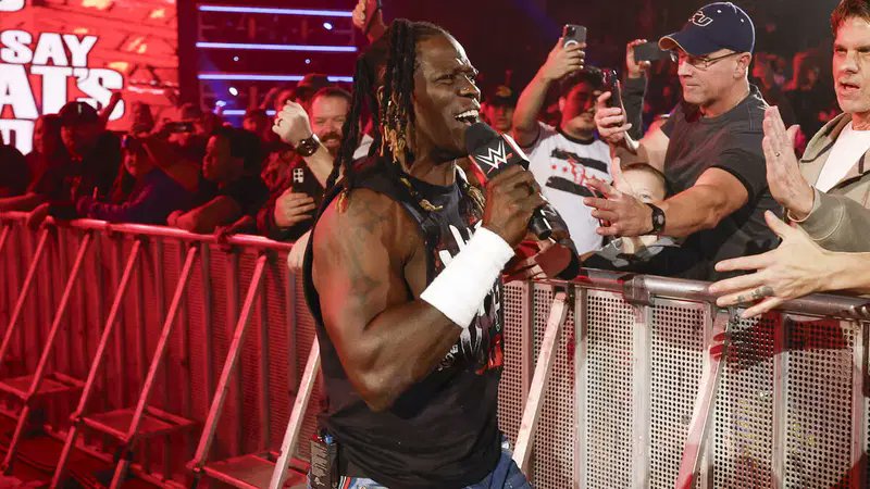 RhodesKotaEra's tweet photo. I think a lot of us are just now hoping he gets a legends deal and shows up every so often. 

I'd love to keep seeing him do funny things at the Royal Rumble every year and turn up at a few shows, and have some segments backstage.

Also, should be in the hall of fame, no doubt. https://t.co/n2AdHXJ5nP