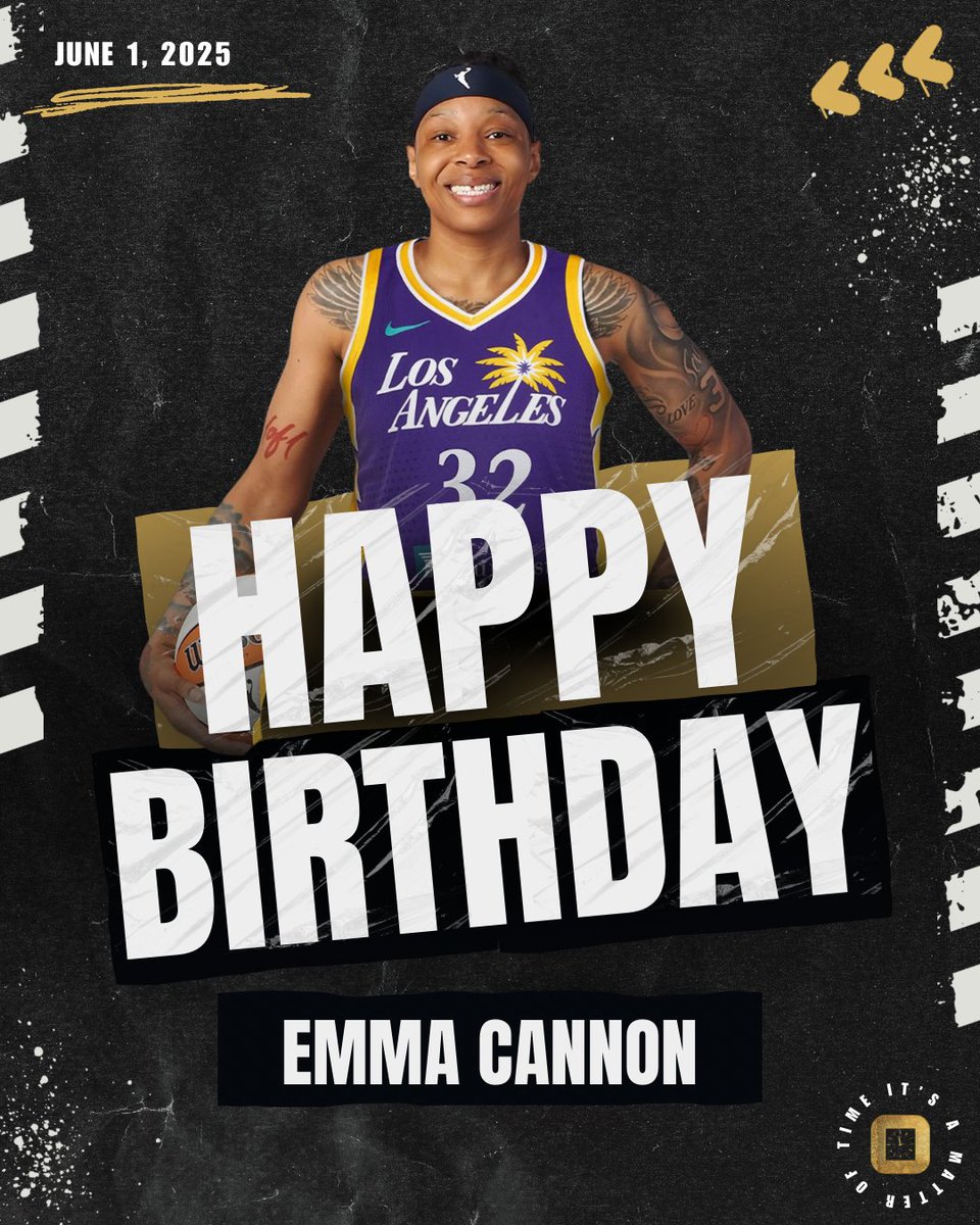 On Time Agency | We Are Player-Driven (@ontimeagencygrp) on Twitter photo Happy Birthday to Emma Cannon — a true vet, voice, and a force. Your journey speaks volumes, and your presence makes an impact everywhere you go <a href="/EmmaCannon32/">Emma Cannon</a>. Cheers to another year of purpose and power. #OnTimeFam #WNBA Happy Birthday to Emma Cannon — a true vet, voice, and a force. Your journey speaks volumes, and your presence makes an impact everywhere you go <a href="/EmmaCannon32/">Emma Cannon</a>. Cheers to another year of purpose and power. #OnTimeFam #WNBA