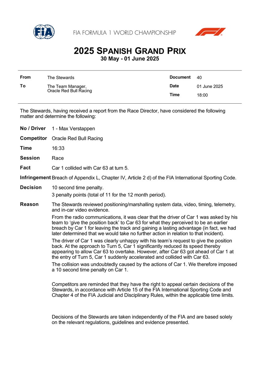 FIA F1 Documents Bot (@fiadocsbot): \