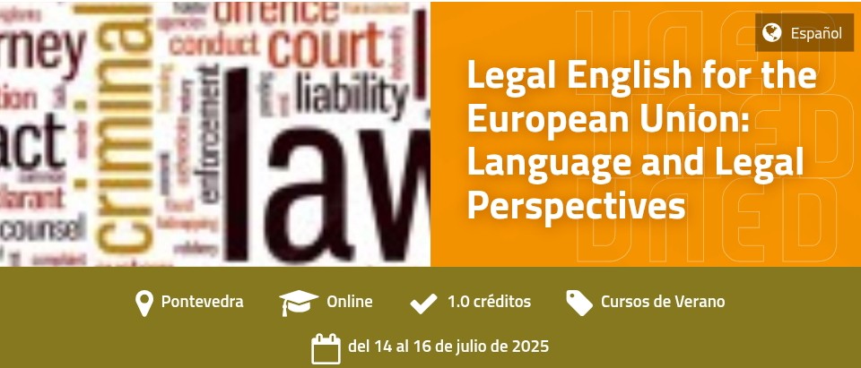 UNED_Filología (@uned_filologia) on Twitter photo 🟢Legal English for the European Union: Language and Legal Perspectives
🗓️del 14 al 16 de junio
👉🏻 Más información: extension.uned.es/actividad/idac…
<a href="/unedpontevedra/">UNED Pontevedra</a> <a href="/DepExtranjeras/">Departamento de Filologías Extranjeras UNED</a> 🟢Legal English for the European Union: Language and Legal Perspectives
🗓️del 14 al 16 de junio
👉🏻 Más información: extension.uned.es/actividad/idac…
<a href="/unedpontevedra/">UNED Pontevedra</a> <a href="/DepExtranjeras/">Departamento de Filologías Extranjeras UNED</a>