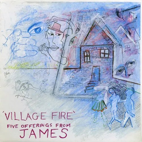 40 YEARS 
JAMES
Village Fire - Five Offerings From James EP [Released 01.06.1985]

What’s The World / Folklore / Fire So Close / If Things Were Perfect / Hymn From A Village - Compilation of first two EPs on Factory Records.
#james #OnThisDay #onthisday80s