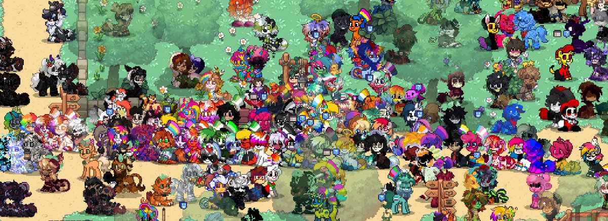 JustREDColor's tweet photo. Russian #PonyTown server moderation bans players for celebrating #PrideMonth... I don't know what to say, this is nonsense. https://t.co/VtxPsKPDp5