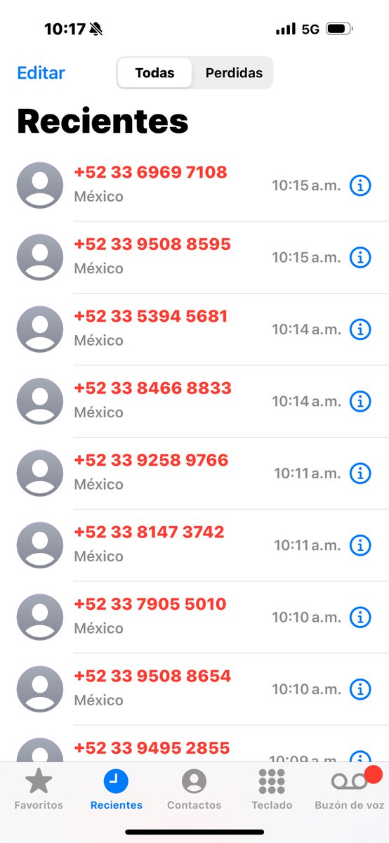 CesarBarbaD's tweet image. 45 numeros telefonicos que bloqueo durante la mañana y siguen las llamadas, seguro alguien contrato algún sistema para molestar en la jornada electoral