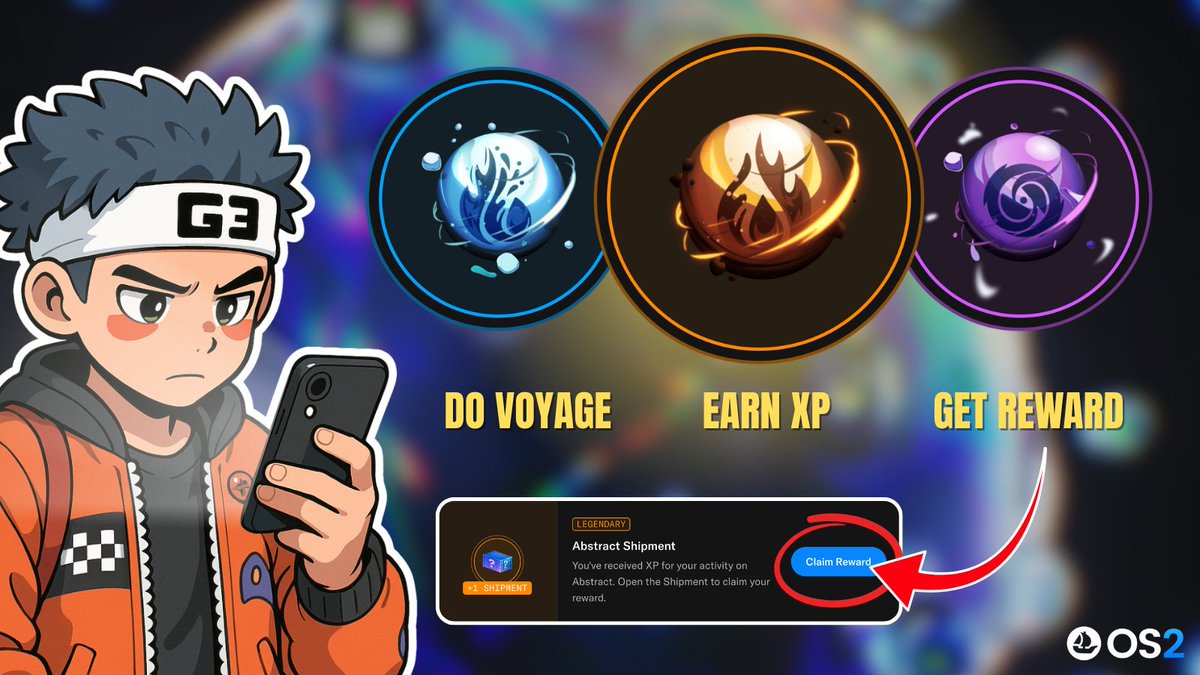.<a href="/opensea/">OpenSea</a> Shifts Out of Beta with OS2 Relaunch

Do your Voyage Quest now in OS2 to get $SEA XP! 

How it works?
1⃣Complete Voyages/Task
2⃣Earn XP
3⃣Obtain rare artifacts
4⃣Earn Shipments

Check the thread to get started 🧵👇

<a href="/arbitrum/">Arbitrum</a> <a href="/GAM3Sgg_/">GAM3S.GG</a>