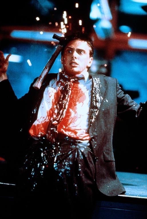 EugWSerra's tweet image. On July 17, 1989, Cutting Class was released on video in the U.S.  #CuttingClass #JillSchoelen
#BradPitt #DonovanLeitch
#RoddyMcDowall #MartinMull