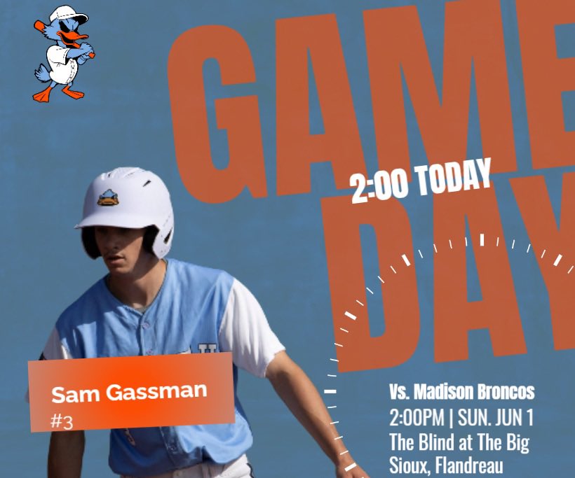 The Blue Teal take on Madison at home! First pitch at 2:00!!!