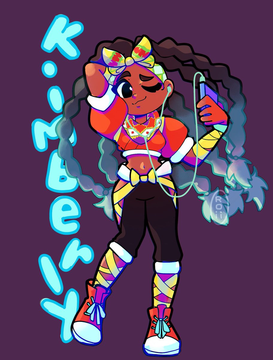 🫟🎧 woohoo!

#StreetFighter6 #Capcom #fanart #kimberly #StreetFighter