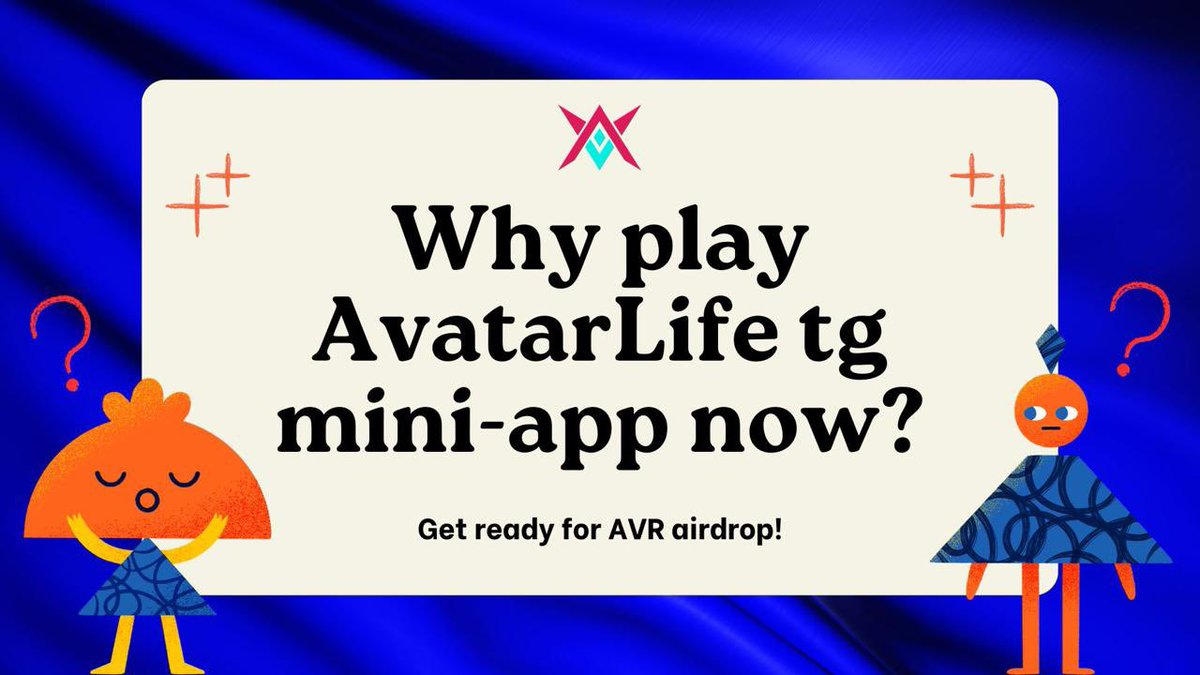 New Month, New Game! 🎉
AvatarLife just added MATH , a game that rewards your brainpower!

Make the smart move this month:
Play,Think,Earn.
Start stacking rewards with every answer!

Join Now : t.me/AvatarLifeGame…

#AvatarLife #Web3Gaming #SmartGaming #NewMonthMoves