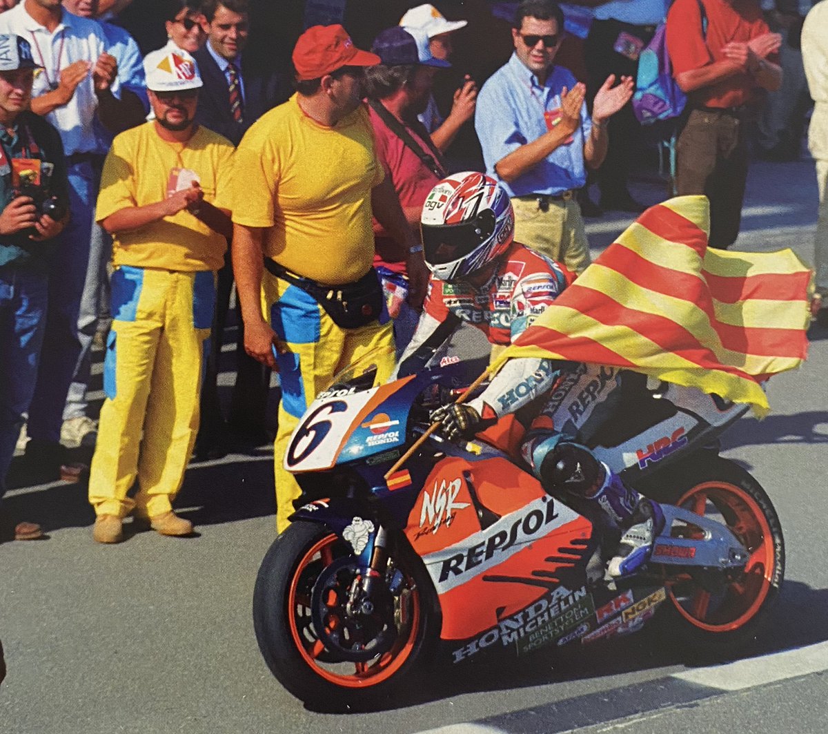 AntonioRamosGP's tweet image. Alex Crivillé 🇪🇸6️⃣🏁
#Repsol