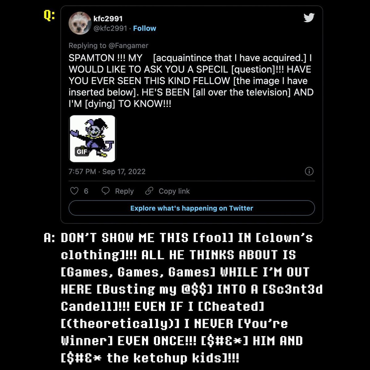 velvet ୨୧ (DELTAJUNE) (@velvetstrings_) on Twitter photo happy pride month to spamton and jevil's canon situationship divorce happy pride month to spamton and jevil's canon situationship divorce