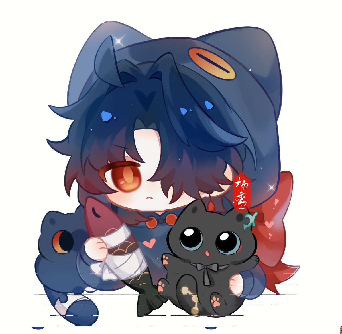 #hengren #恒刃 
玻璃小猫轻拿轻放