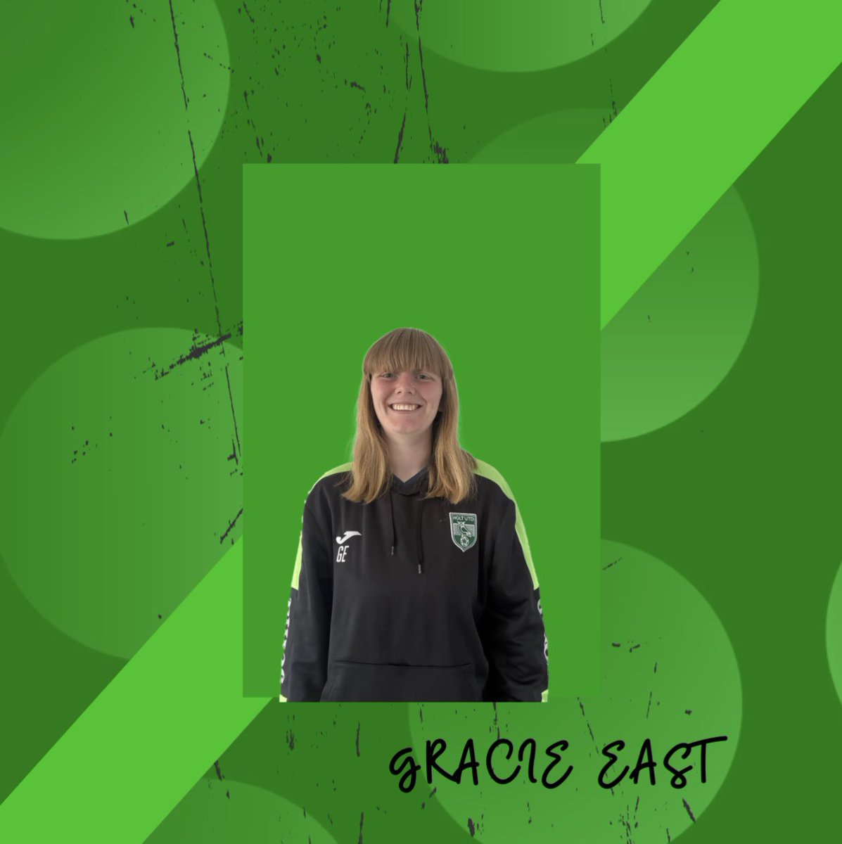 Gracie has been a core part of our team this season and brings a lot of experience with her. She always gives 100% on the pitch and is always willing to play in whatever position for the team, even in goal when needed. Thank you and well done Gracie!!