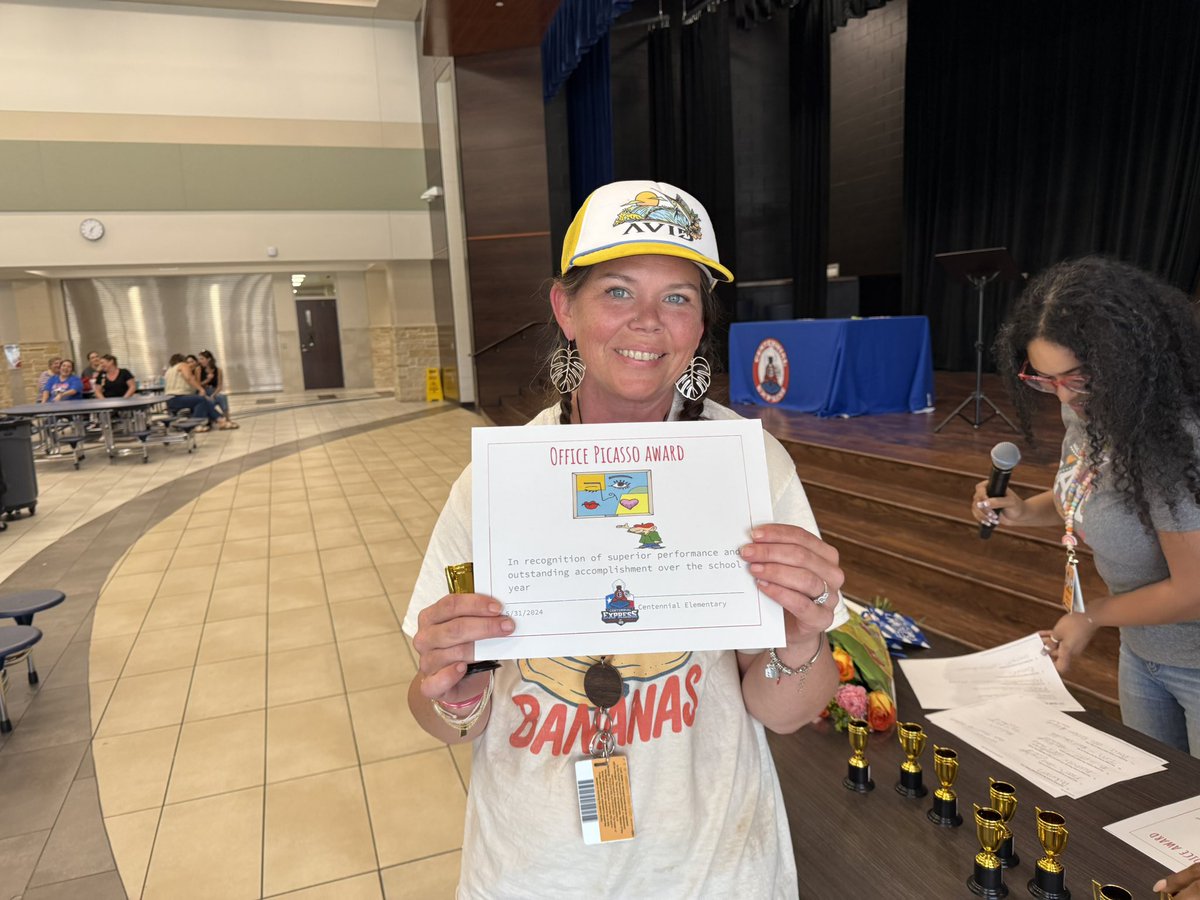 Kristin Irish, M. Ed. (@kirish_ce) on Twitter photo One of our favorite traditions—our staff voting on end-of-year awards for each other! It’s a fun way to celebrate the heart, humor, and hard work that make our campus so special. 💙🏆 #StaffAppreciation #HumbleISD #WeAreCentennial <a href="/HumbleISD_CE/">Centennial Elementary</a> One of our favorite traditions—our staff voting on end-of-year awards for each other! It’s a fun way to celebrate the heart, humor, and hard work that make our campus so special. 💙🏆 #StaffAppreciation #HumbleISD #WeAreCentennial <a href="/HumbleISD_CE/">Centennial Elementary</a>