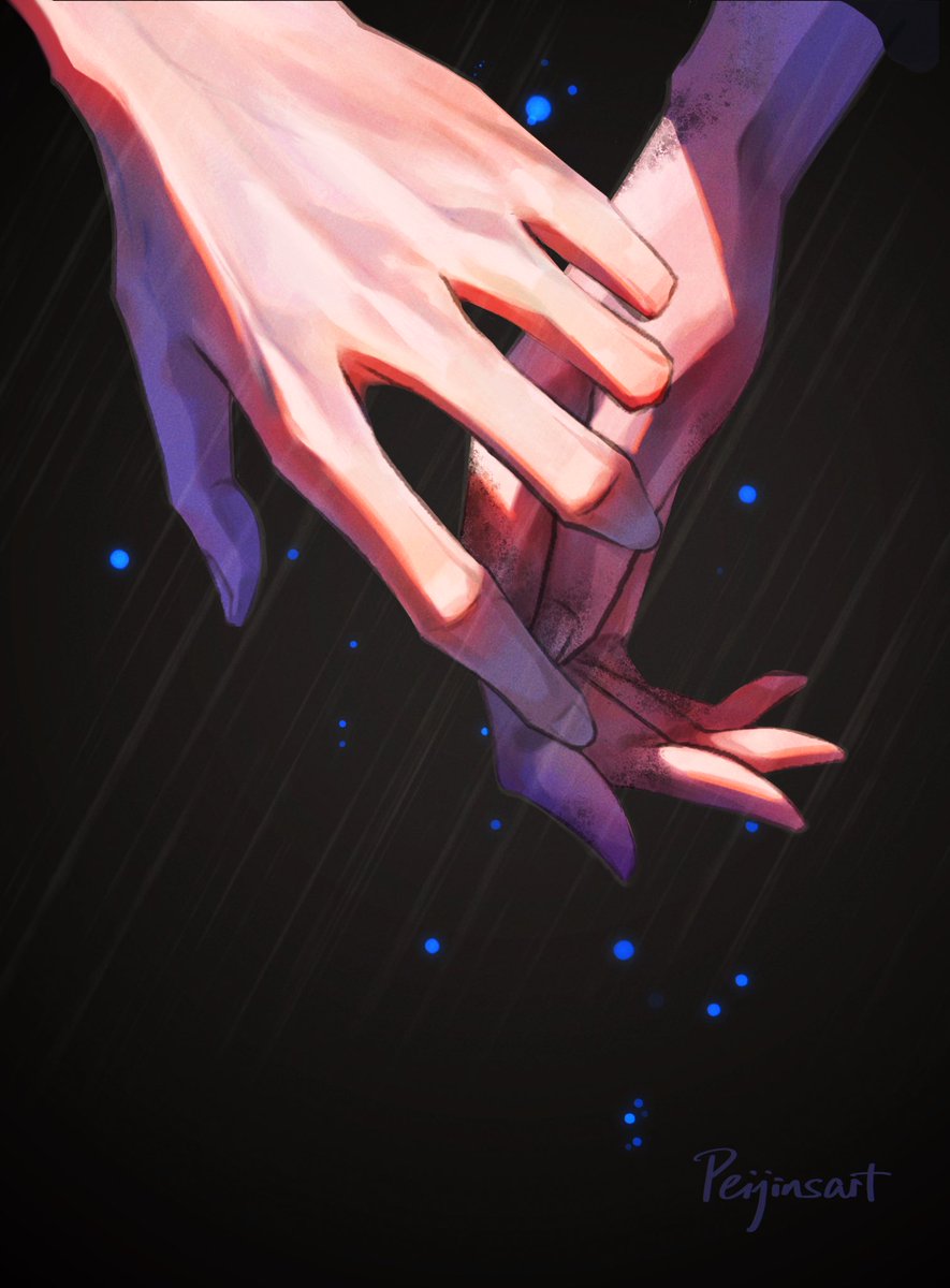 SPeijin's tweet image. I walk slowly, as though someone is guiding me through the darkness, holding my hand. #瓶邪 #盗墓笔记 #张起灵 #吴邪 #thelosttomb