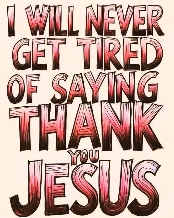 Thank You JESUS 
        ❤️❤️❤️
