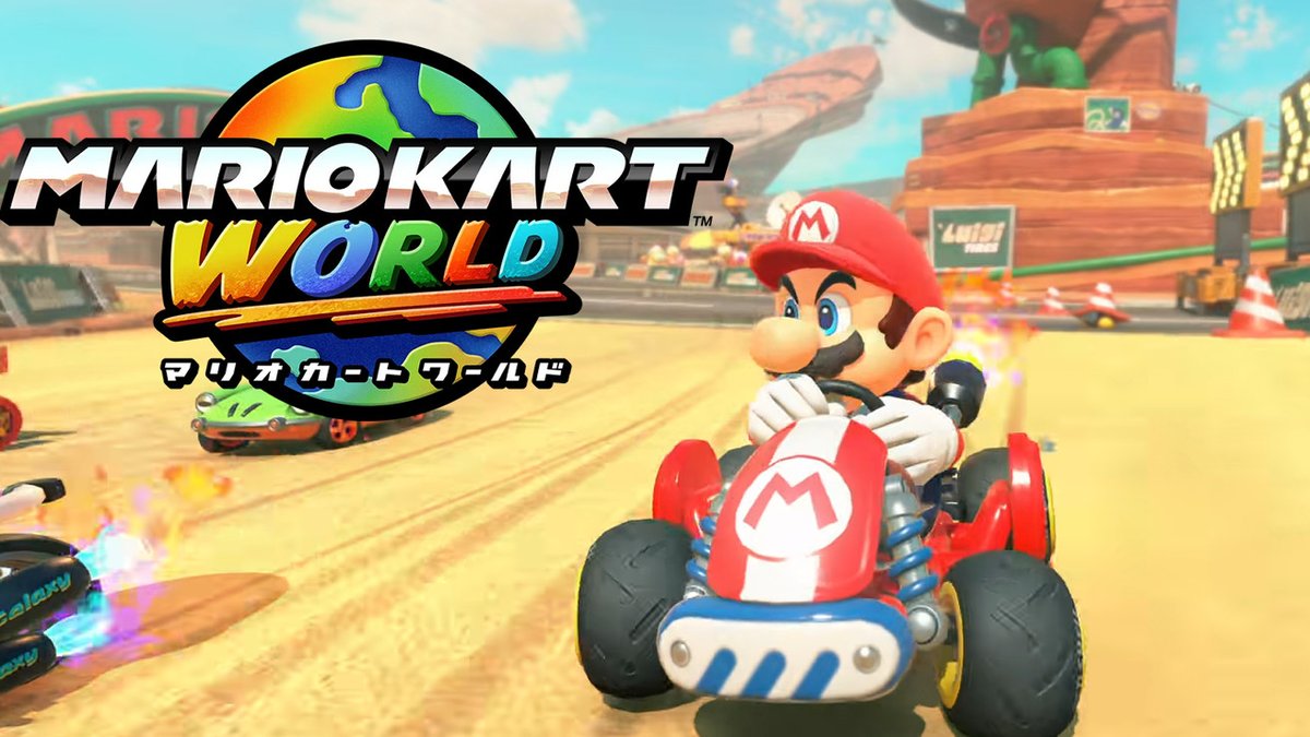 マリオカート ワールド 任天堂が特許を出願 オープンワールドのレース