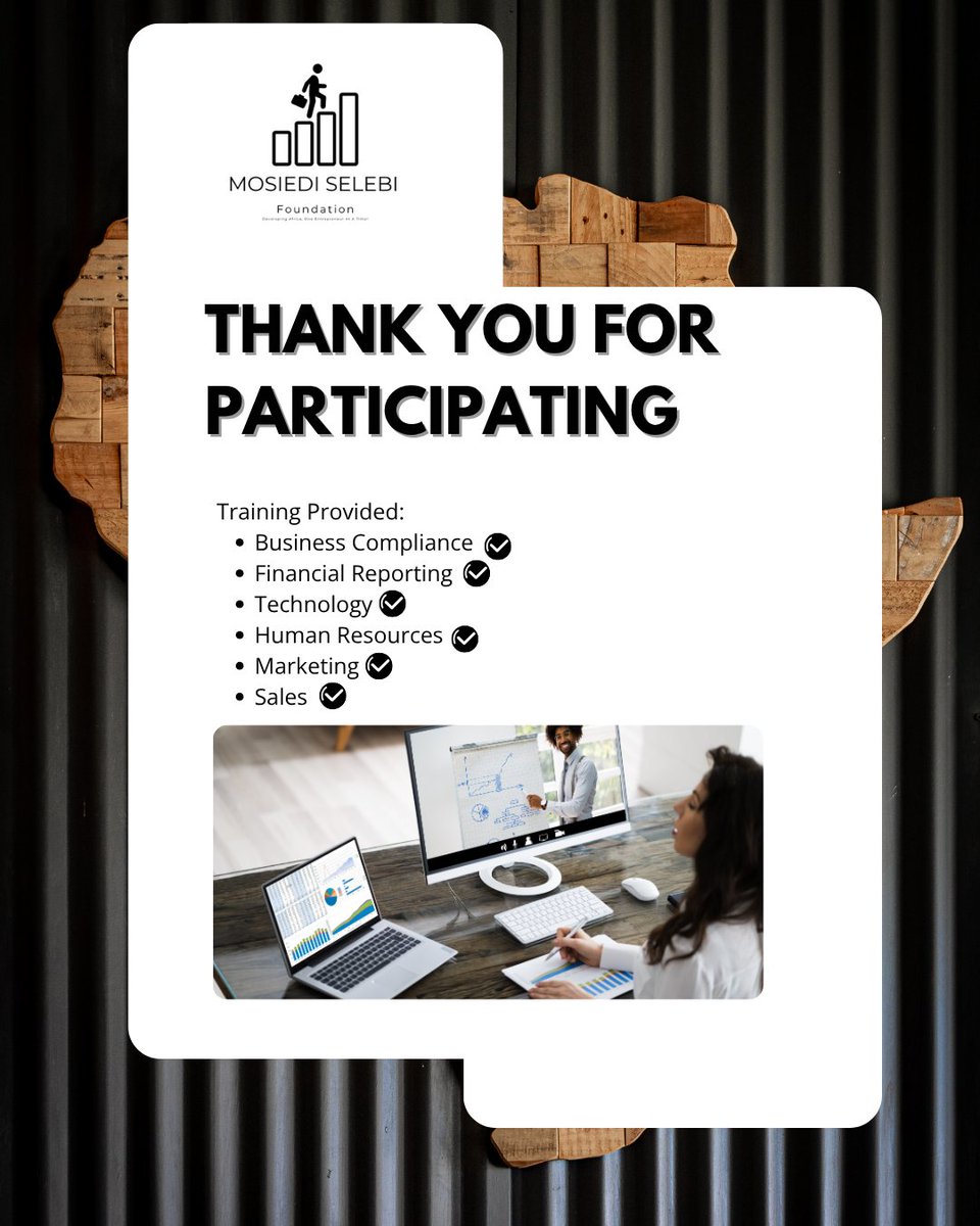 tmme_foundation's tweet photo. We have completed our mentorship programme for the first intake of 100 entrepreneurs in 2025. We wish you well in your business journey.

Second intake of 100 entrepreneurs will start in July 2025.

Developing Africa, 1 Entrepreneur At A Time!

#mentorship
#Training
#GivingBack https://t.co/idWva7kP9D
