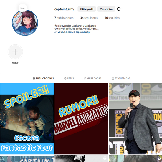 CaptainTuchy's tweet image. Recordatorio de que la familia de mi canal sigue en aumento y que no solo podéis seguirme por X y por Youtube, sino también por Instagram!!
YT ➡️ youtube.com/@CaptainTuchy
IG ➡️ instagram.com/captaintuchy/