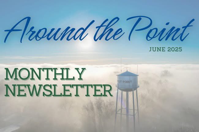 🌞 Summer’s almost here, school’s out, &amp; West Point is bursting with activity! Our June 2025 Around the Point newsletter is packed with everything you need to know. Check it out under Community News at west-point.va.us, or pick up a copy at Town Hall (802 Main Street).