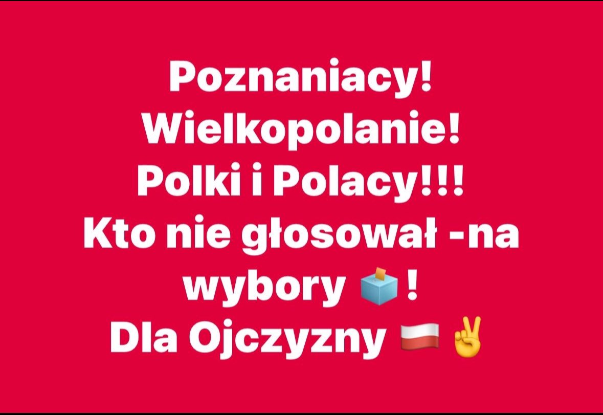 Kto jeszcze nie był głosować zachęcam i to bardzo mocno aby wybrać się do lokalu  wyborczego i oddać swój głos  ✌️✌️🇵🇱🇵🇱