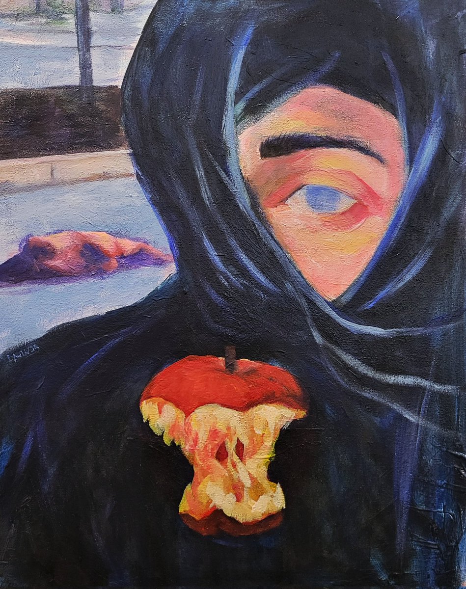 darina979's tweet photo. Status quo
Acrylic on Canvas
40*50 cm
2025
#art #painting #artist #acrylic #acrylicpainting #freedom #portraits #face #faces #eyes #eye #selfie #woman #women #womanright #Terroristes #syria #syrianwomen #darinahmad https://t.co/v573rLnN0L