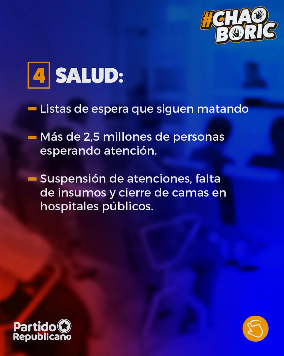 En vez de una #CuentaPública2025, este gobierno debería pedir disculpas a los chilenos. Cuatro años perdidos entre delincuencia, corrupción y fronteras abiertas. #ChaoBoric