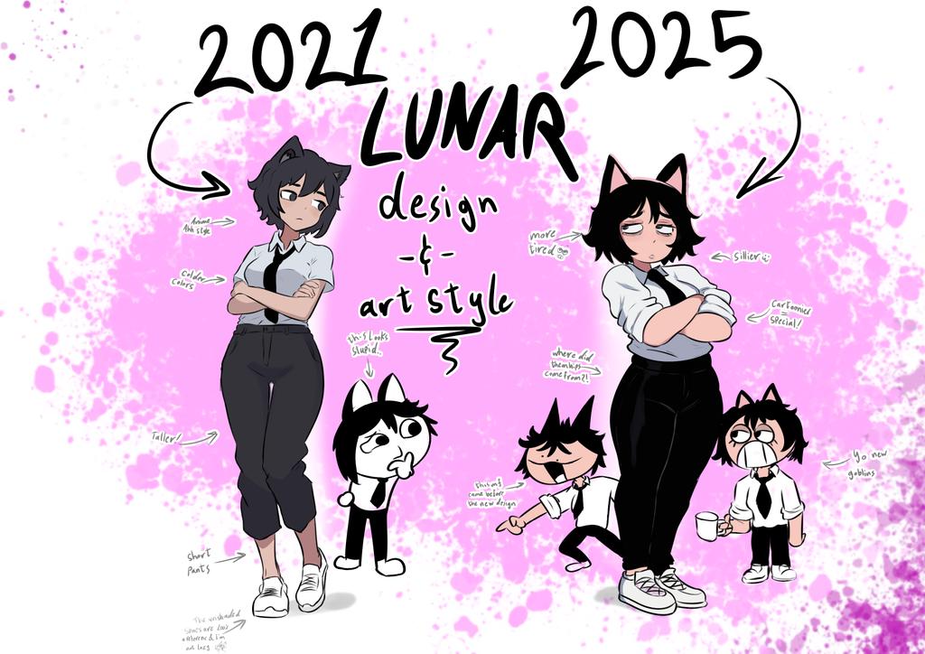 A style comparison I wanted to do between my old and new art style and how I used to draw my persona, came a long way :D