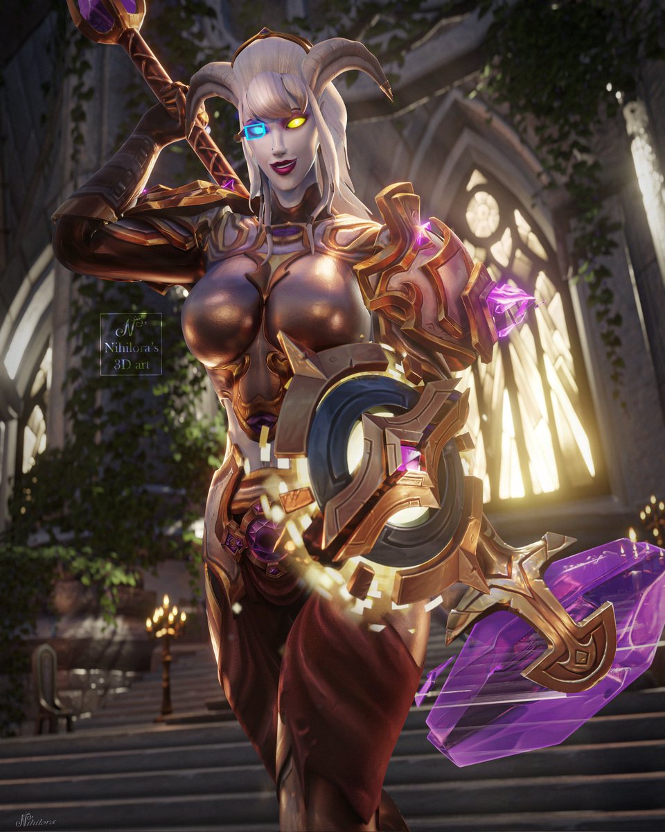 ✴️Highlord Moenia, The Beacon of Hope✴️

My OC Moenia has been absent from my art for a very long time. I could not protract this outrage any longer! ✨

Also her color scheme here is not a mere coincidence 🩷💛💙

#worldofwarcraft #warcraftart #draenei #nihilora3dart