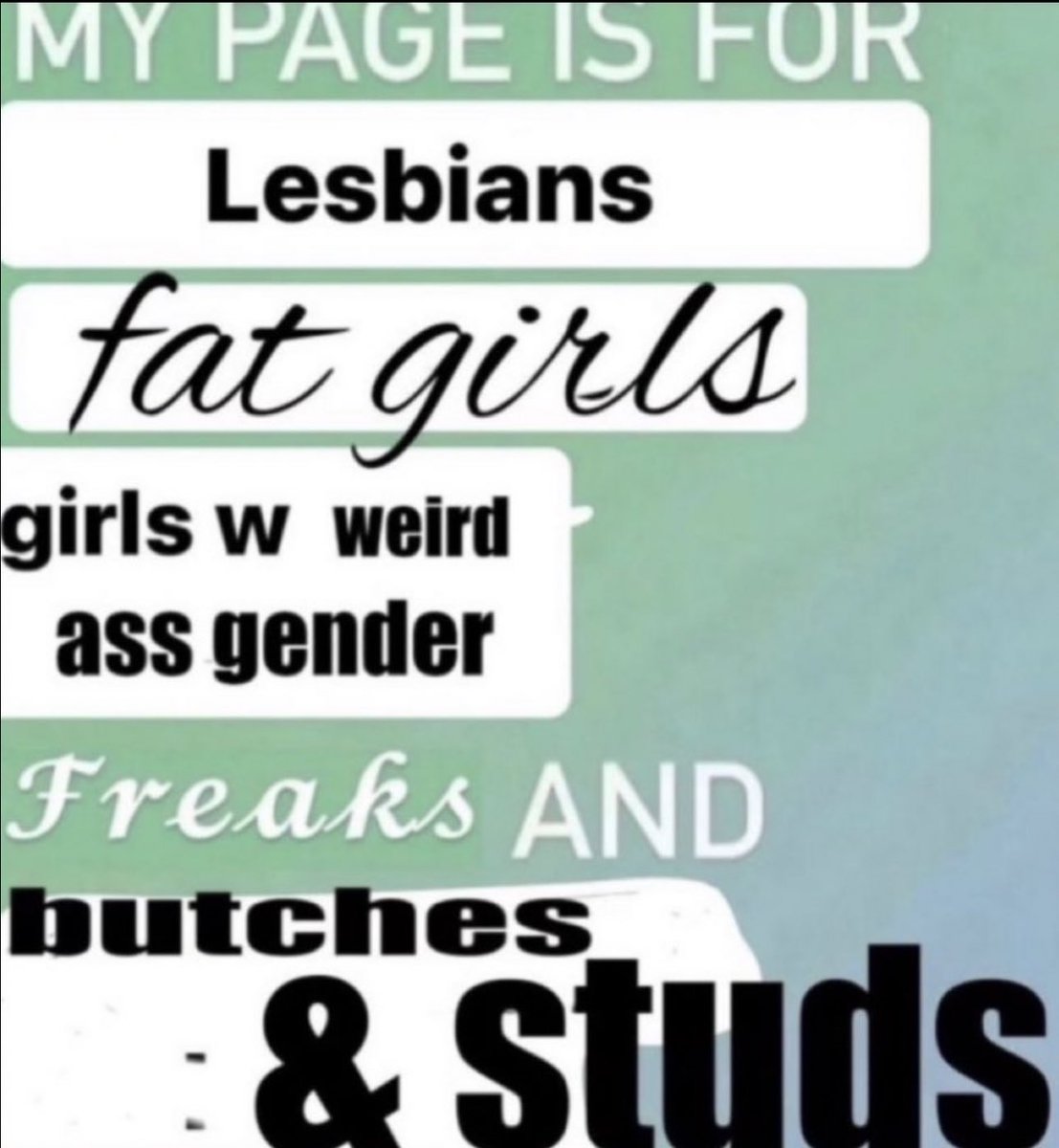 fatfabfeminist's tweet image. pride month! which means