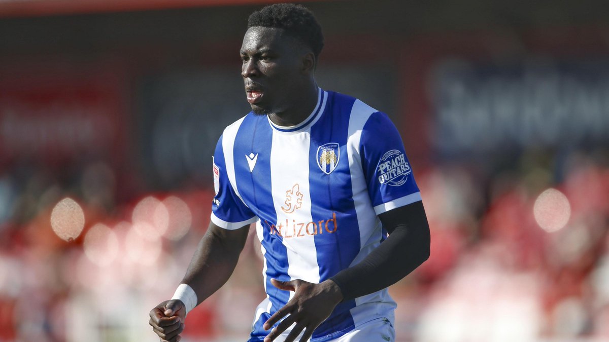 rams_rebuild's tweet photo. Samson Tovide (21) – Colchester United
6'2" centre-forward with 11 goals in 73 games. Powerful, holds up play well, good ground speed too. Would be a bit of a gamble but he has all the physical attributes to succeed. Championship links in Jan. https://t.co/6V0JhTAkIG