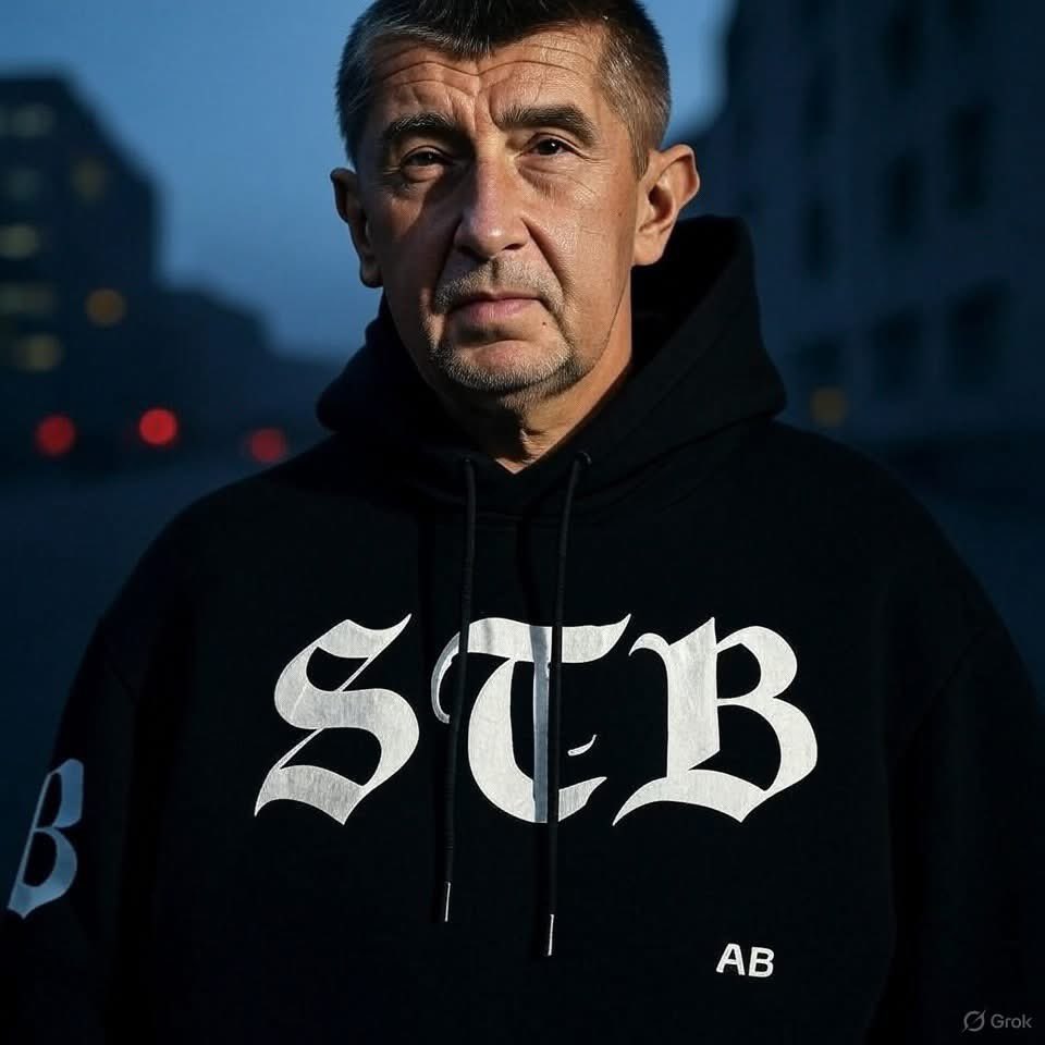 Yesterday Babiš launched "AB" branded merch, including T-shirts, sweatshirts, tote bags etc. And typically of 🇨🇿, biting parodies are already doing the rounds