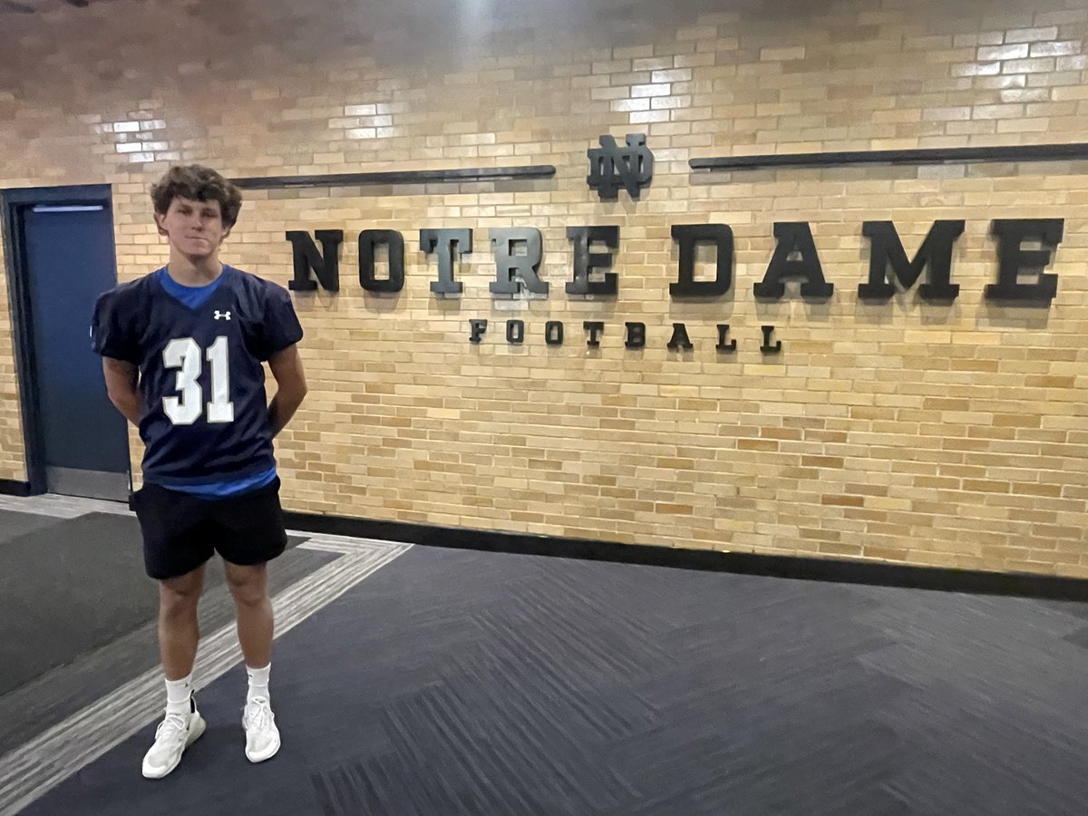 kylenad5's tweet image. Amazing performance at @NDFootball specialist camp. FG camp champion with multiple 55 yard makes! Thank you @CoachBiagi I can’t wait to be back!
@GP_Recruiting @CoachDanMcGuire @Hunterh24 @ThePuntFactory @Coach_MThompson @Chris_Sailer @CoachJBrown7 @CSKRECRUITING