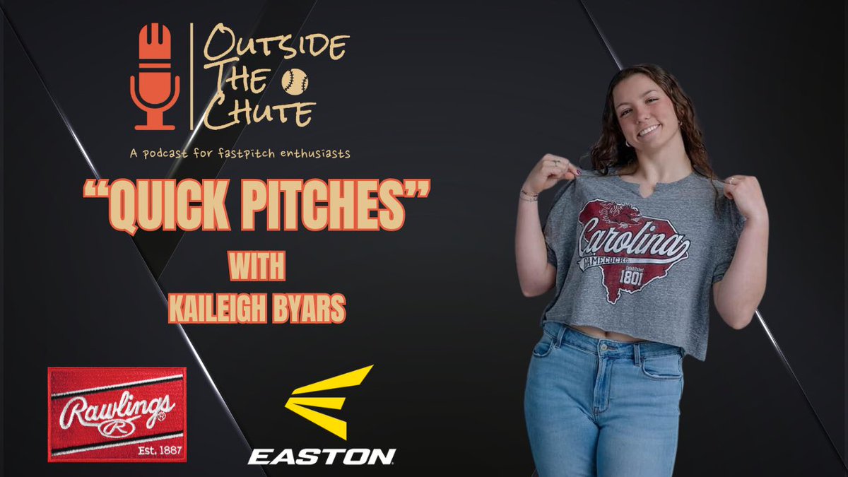 Outside The Chute (@outsidethechute) on Twitter photo Quick Pitches w/ <a href="/KaileighByars33/">Kaileigh Byars 2025</a> - South Carolina Softball Commit
youtu.be/hLnL0_Gy4a8 Quick Pitches w/ <a href="/KaileighByars33/">Kaileigh Byars 2025</a> - South Carolina Softball Commit
youtu.be/hLnL0_Gy4a8