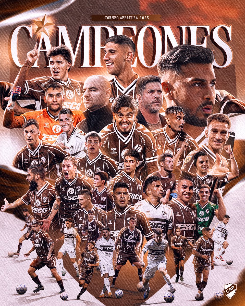 caplatense's tweet image. ¡𝐒𝐎𝐌𝐎𝐎𝐎𝐎𝐒 𝐋𝐎𝐒𝐒𝐒 𝐂𝐀𝐌𝐏𝐄𝐄𝐄𝐄𝐄𝐎𝐎𝐎𝐎𝐎𝐎𝐍𝐄𝐄𝐄𝐄𝐒 𝐃𝐄𝐋 𝐅𝐔́𝐓𝐁𝐎𝐋 𝐀𝐑𝐆𝐄𝐍𝐓𝐈𝐍𝐎ⵑ 🤎🤍🏆