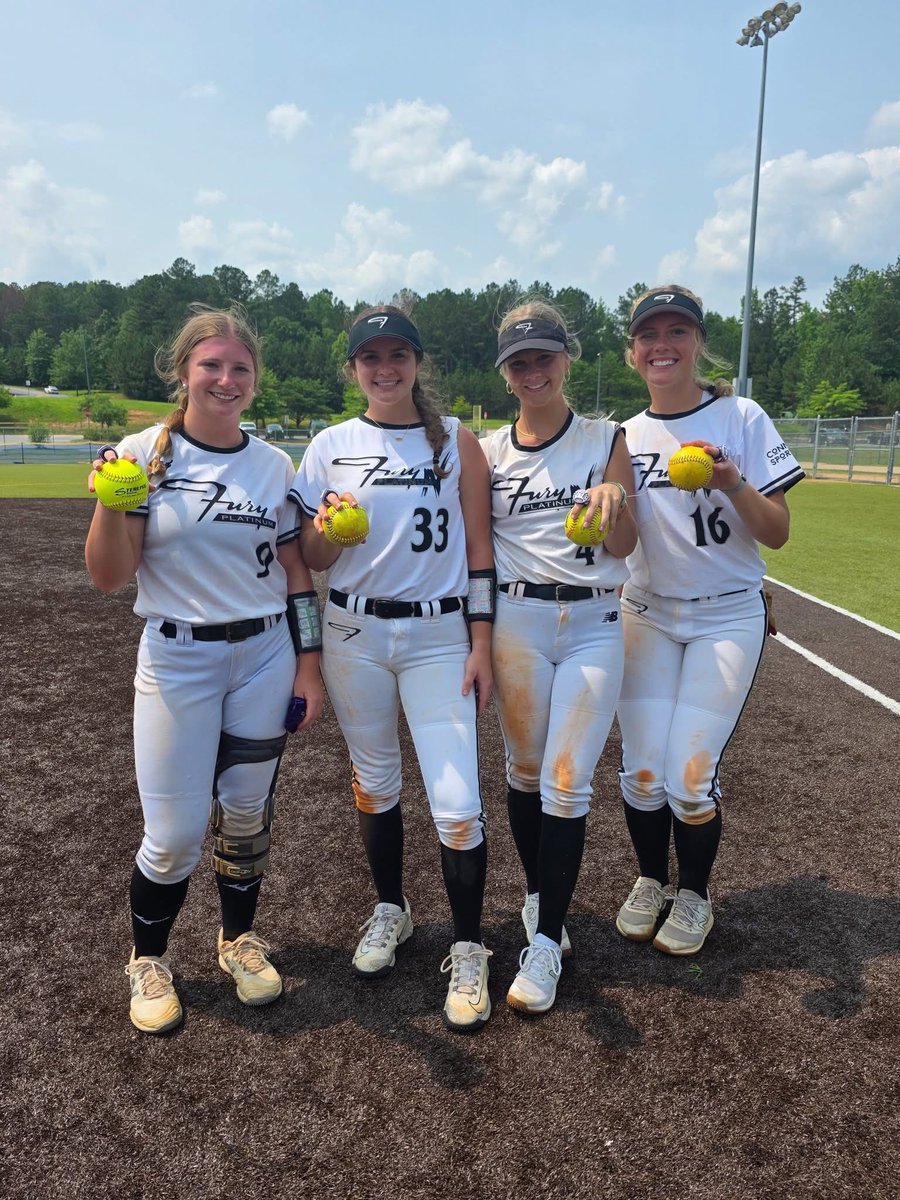 FPNCromer's tweet image. Today’s Bomb squad! 2027 Jenny Parker 2026 Elizabeth Harvey 2026 Hayden Craddock and 2026 Camryn Parker!!!!